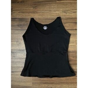 Spanx Black‎ Camisole Size XL Women's Tank Top Sleeveless Shapewear Shaper